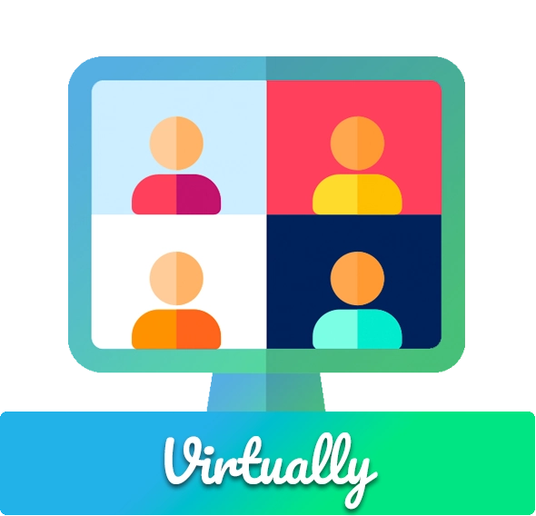 You can meet your group online!